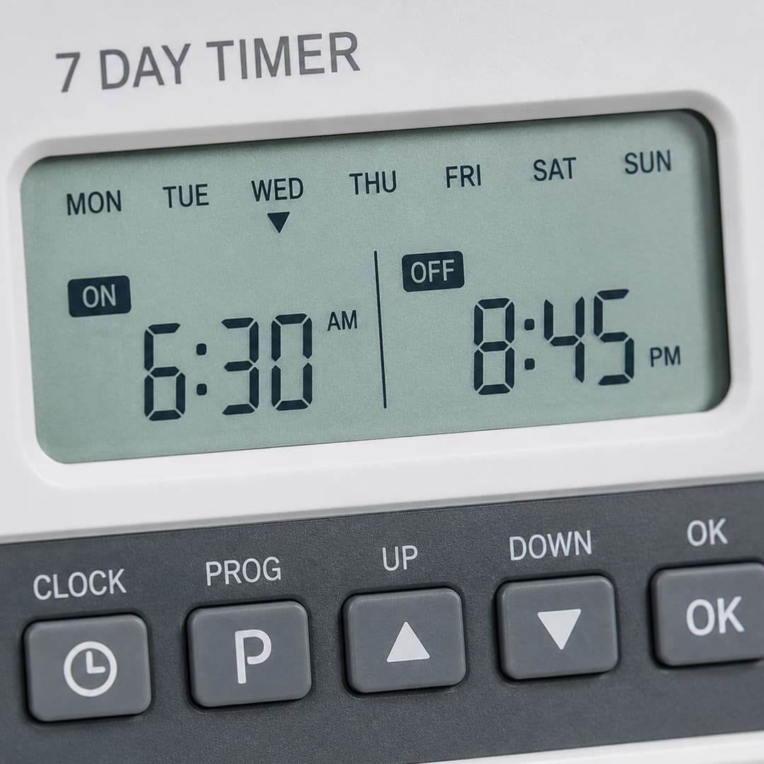 Rinnai's Fireplace with 7 day timer