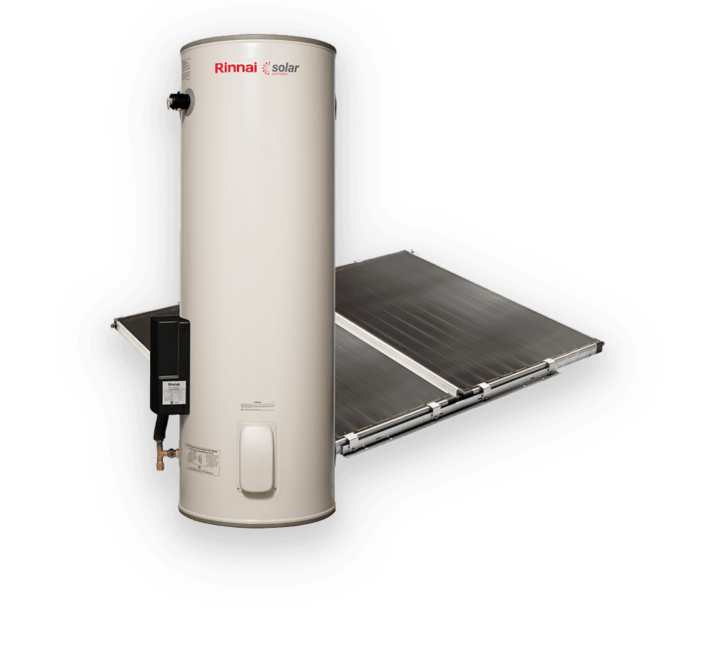 Rinnai Sunmaster Electric Flat Plate system + 2 Collectors