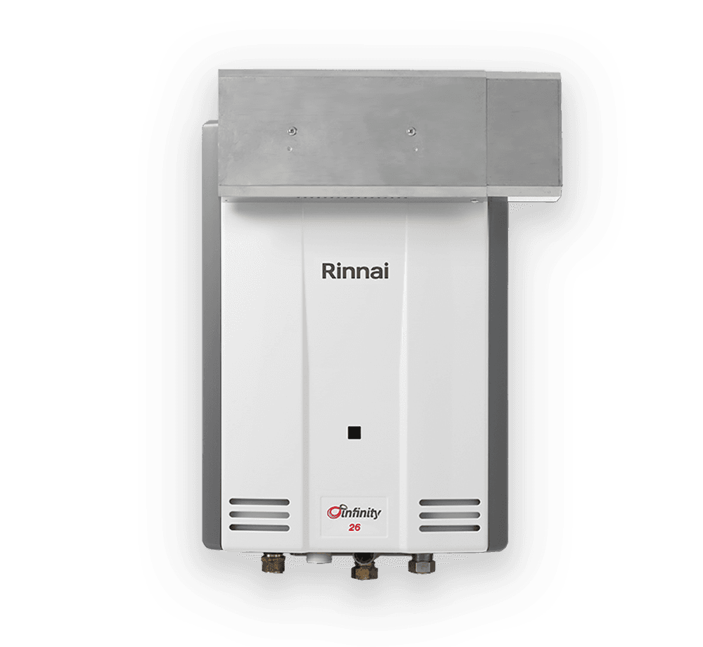 Rinnai Infinity / Infinity B Series Gas Continuous Flow Hot Water with side diverter
