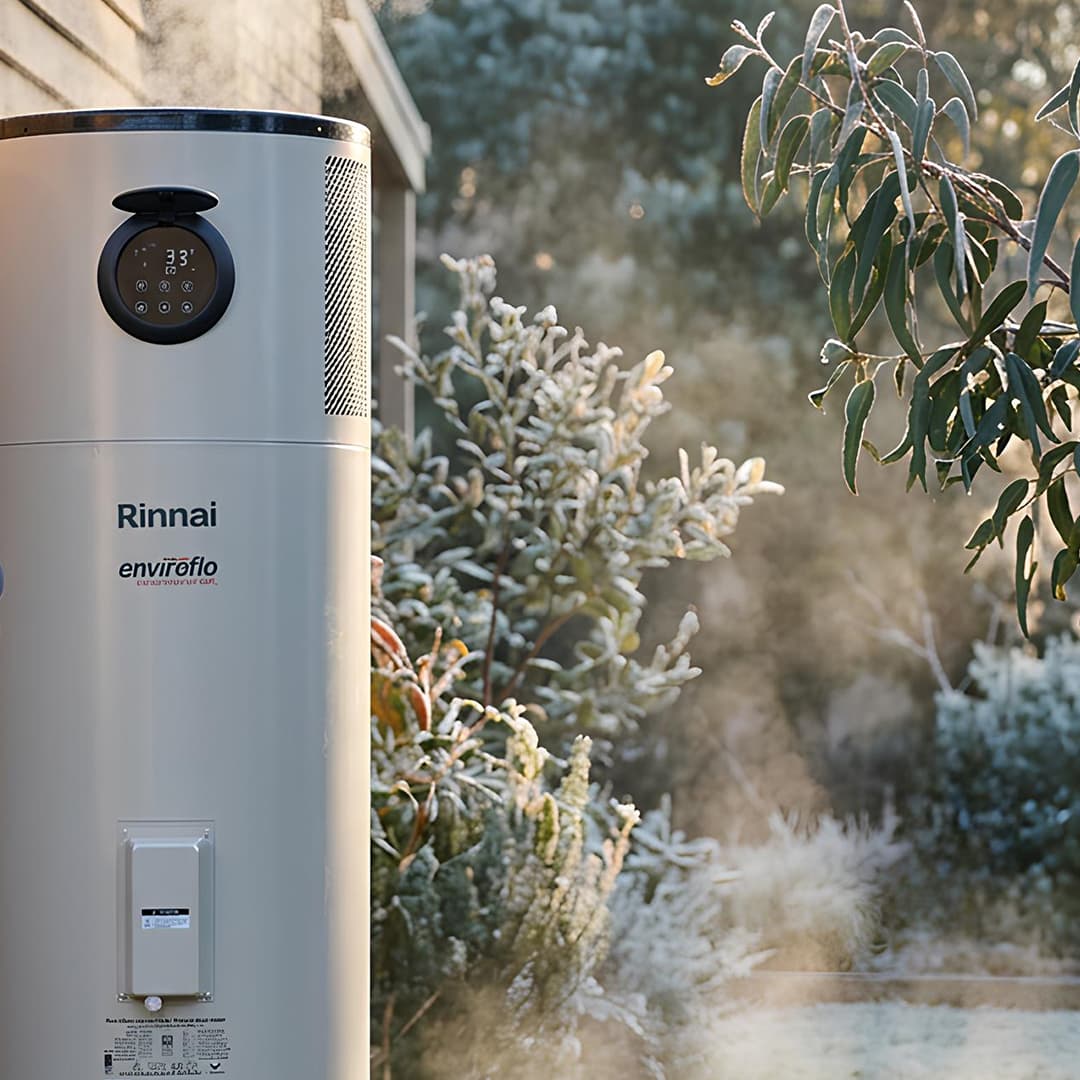 Rinnai Enviroflo 265L Heat Pump - Hot Water in all temperatures