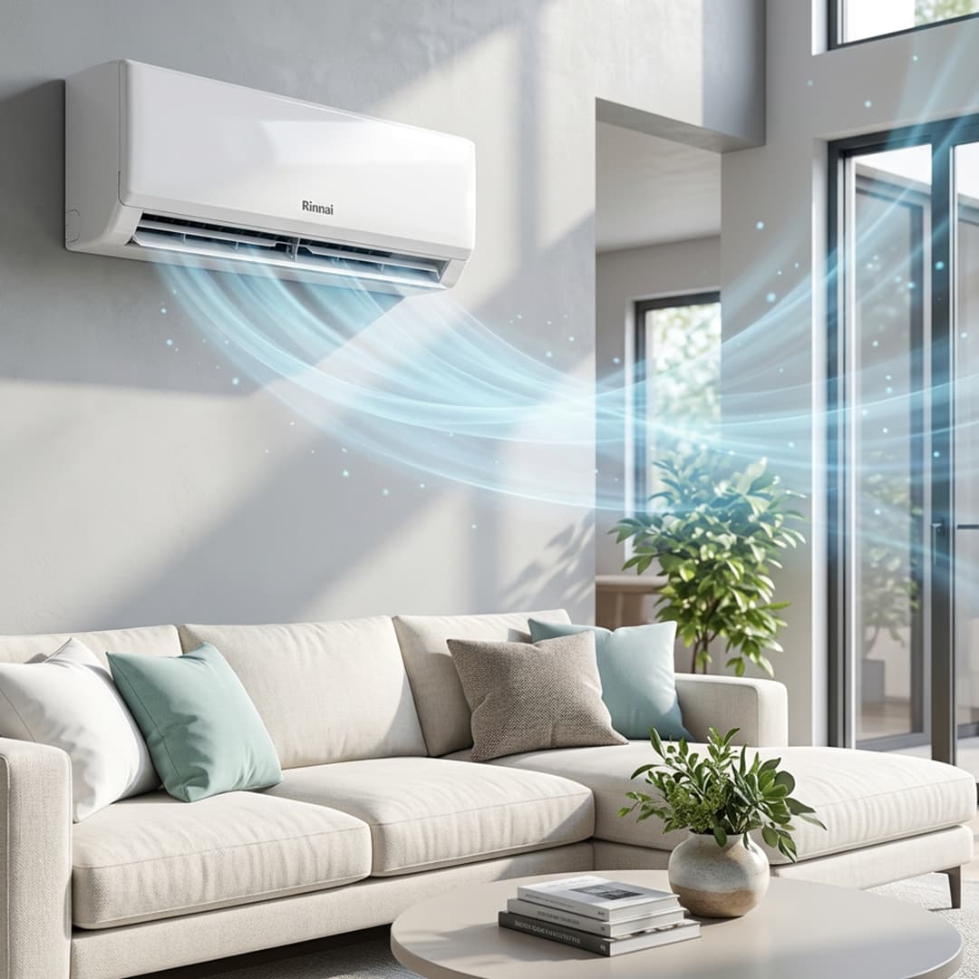 Rinnai VX Series - Long Distance Airflow