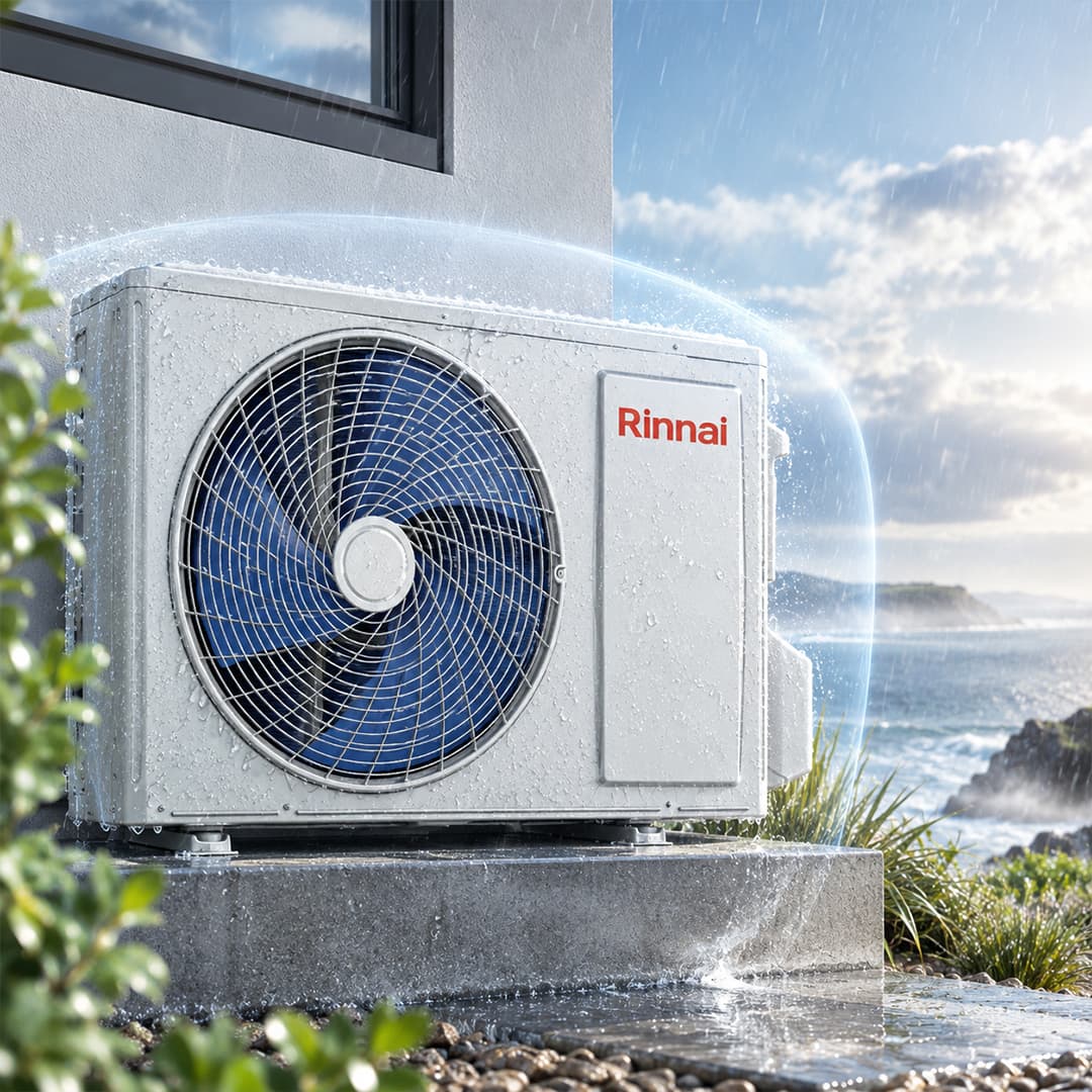 Rinnai JX Series - Anti-Corrosion protection