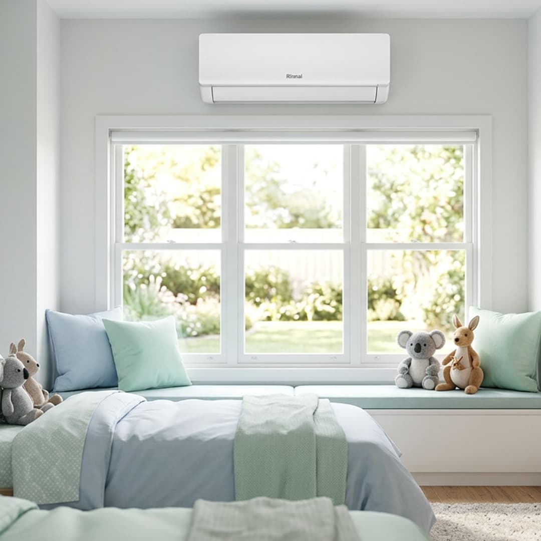 Some of Rinnai's Split System Air Conditioners are rated 9 energy efficiency stars