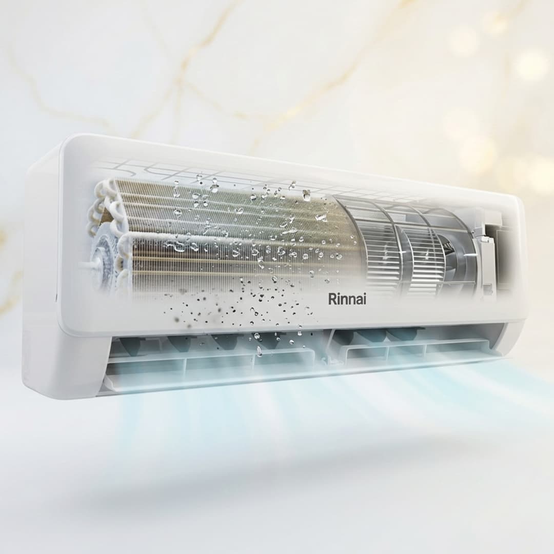 Rinnai VX Series - Self Clean Technology