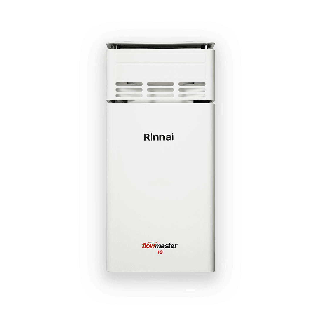 Rinnai Flowmaster 10 Gas Instantaneous Hot Water (front)