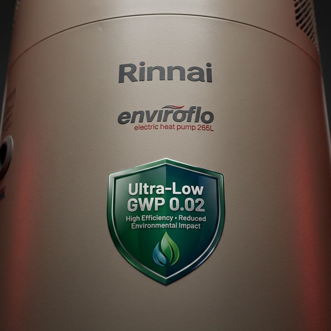 Rinnai Enviroflo 265L Heat Pump - Ultra Low GWP