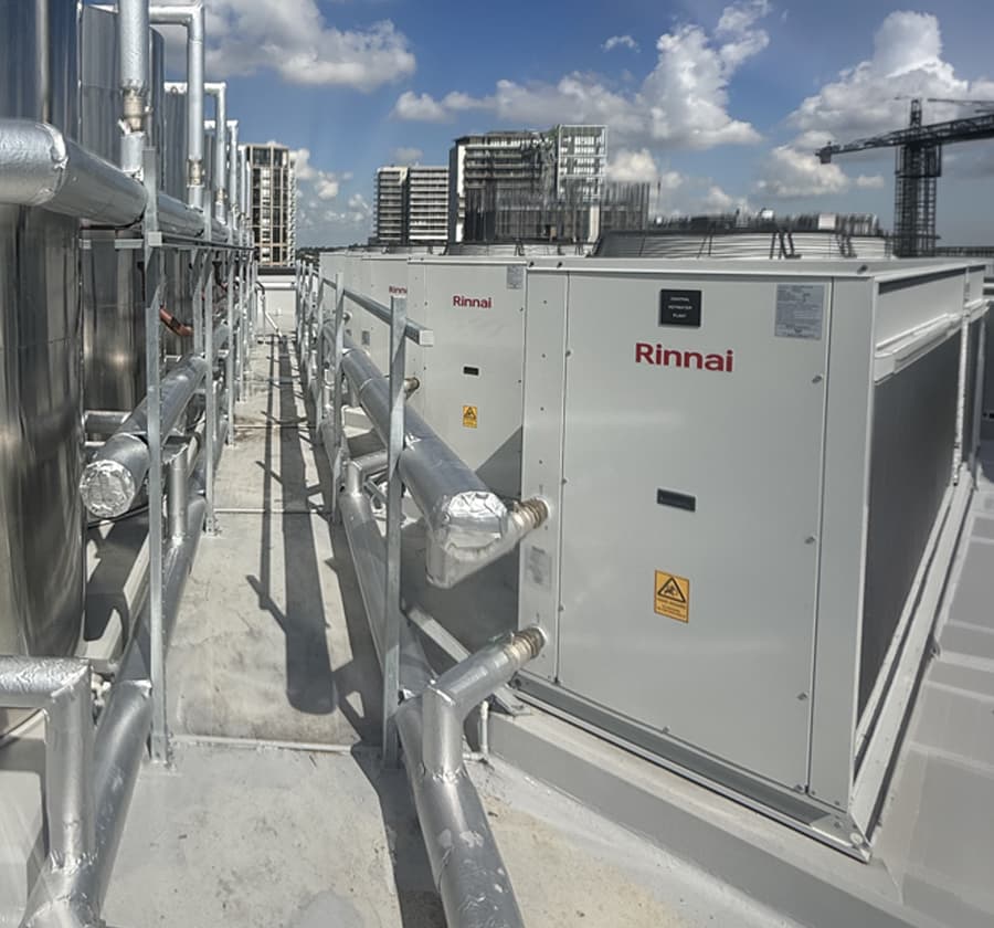 Rinnai Commercial Hot Water systems