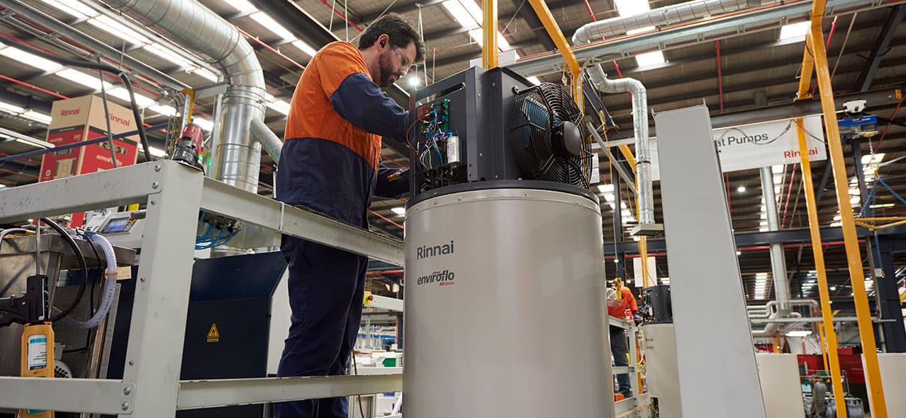 Rinnai’s Aussie Manufacturing captured by Tradie Mag