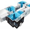 3D House Multisplit Inverter Cooling
