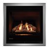 Rinnai 650 (600mm) Gas Fire Logs - Stainless Steel Frame