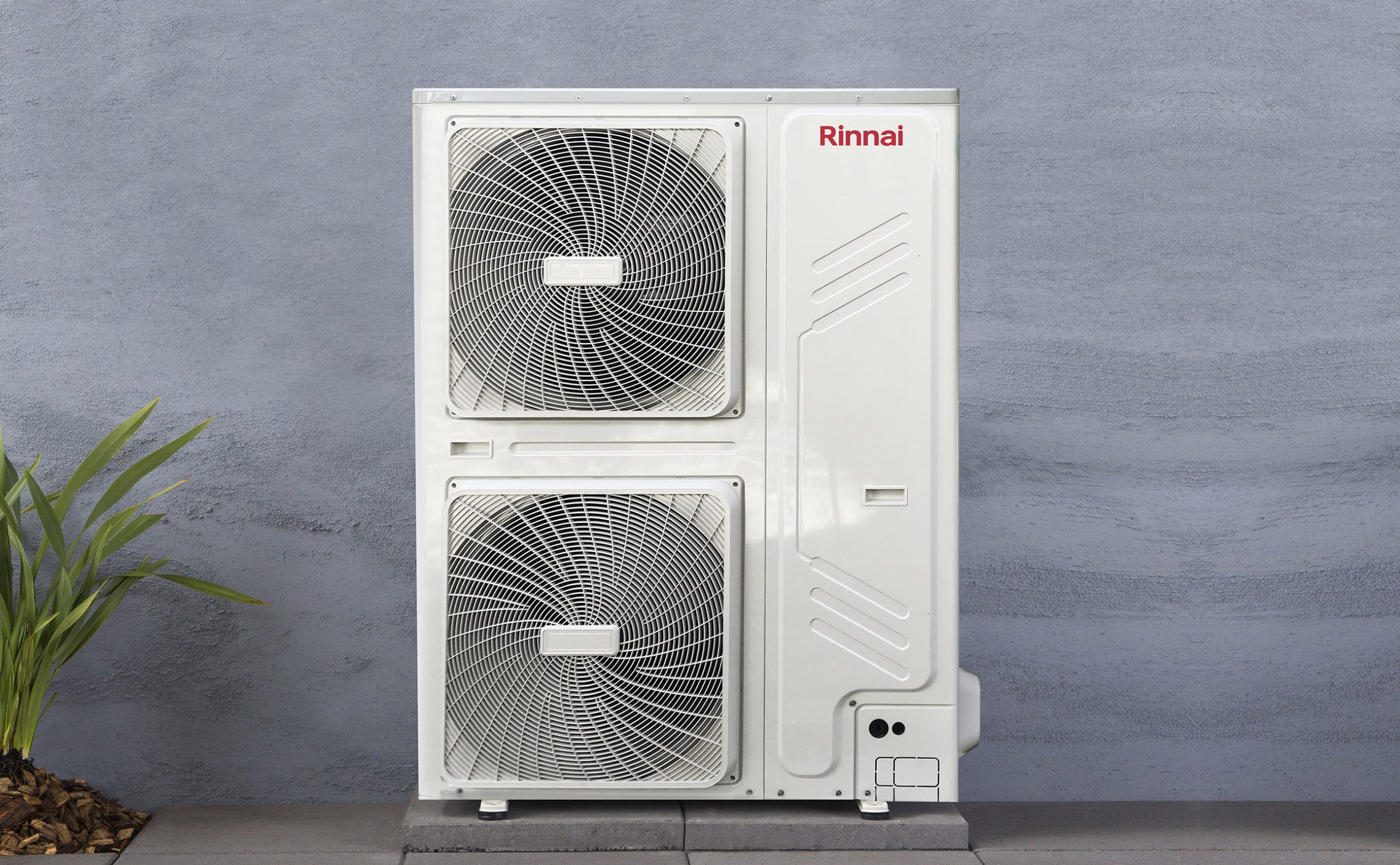 Rinnai 20kW Inverter Split Ducted Air Conditioner (lifestyle - outdoor unit)