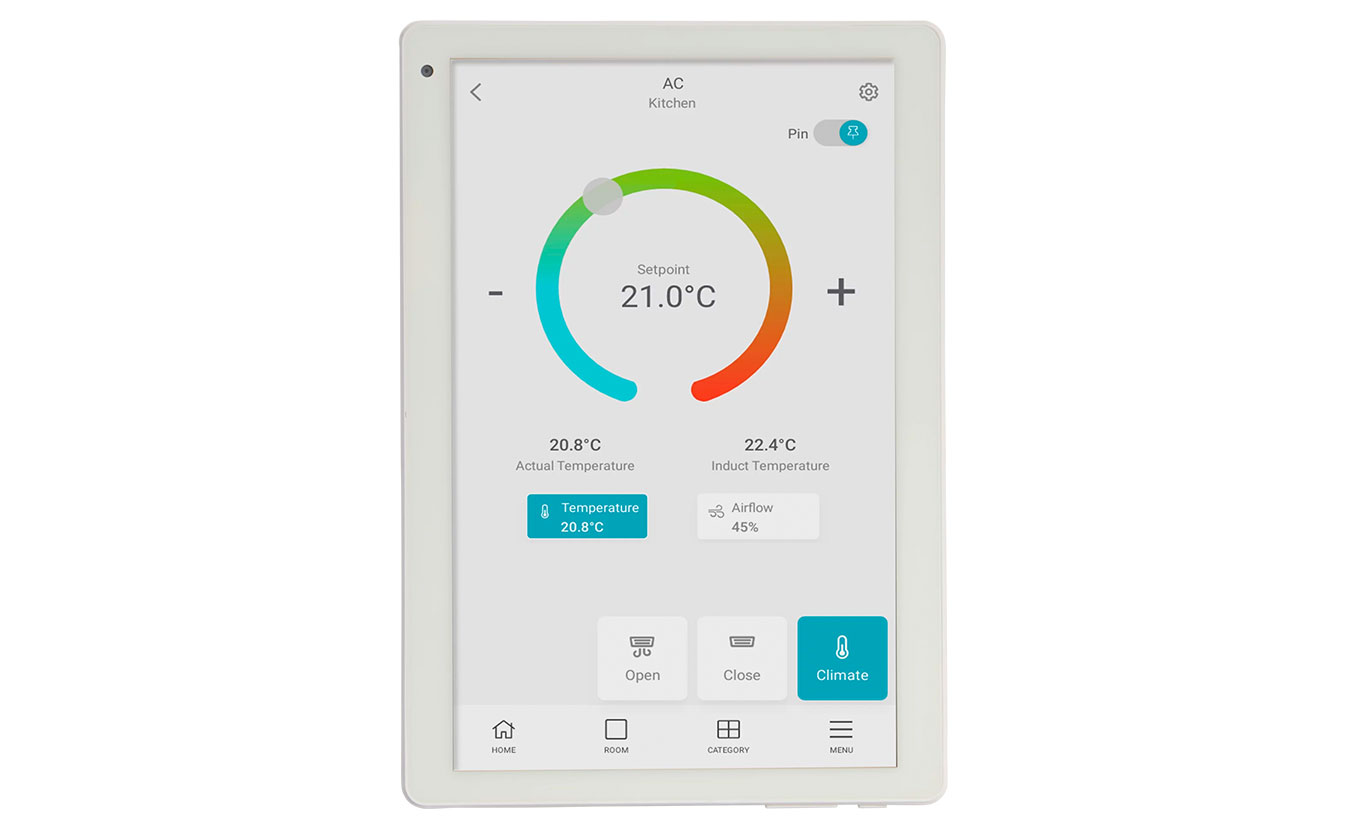 iZone Nova Climate Control System (kitchen view)