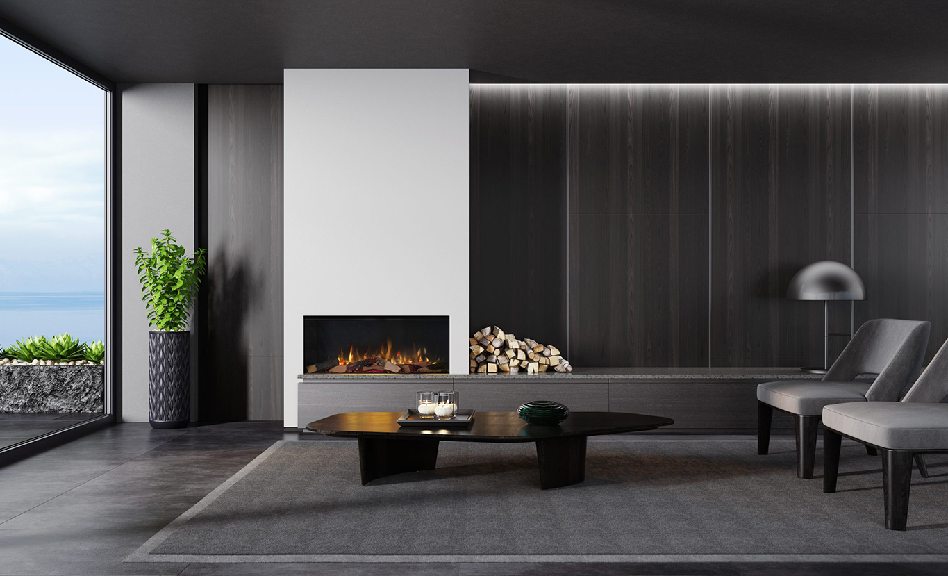 Rinnai ES 1000 Electric Fire (lifestyle - inset)