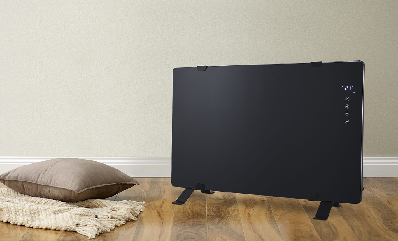 BEPH 1000w Glass Electric Panel Heater