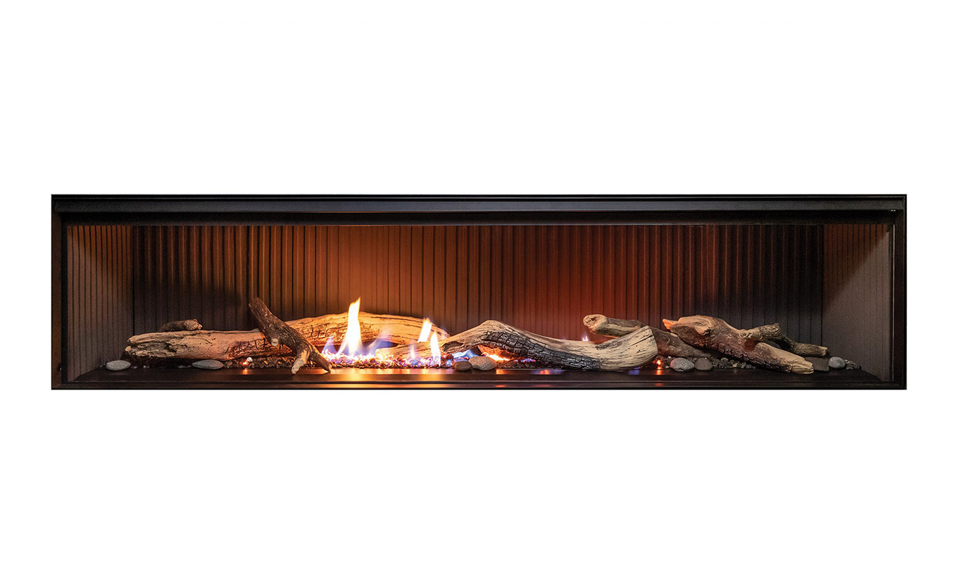 Rinnai LS 1500 Gas Fire FlameTech Log (single sided - logs low embers)
