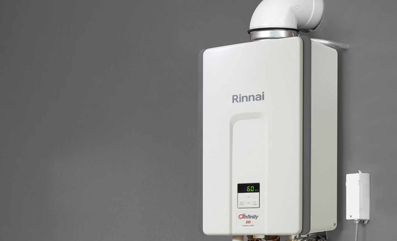 Rinnai Infinity 28i Gas Continuous Flow Hot Water (flue - wall)