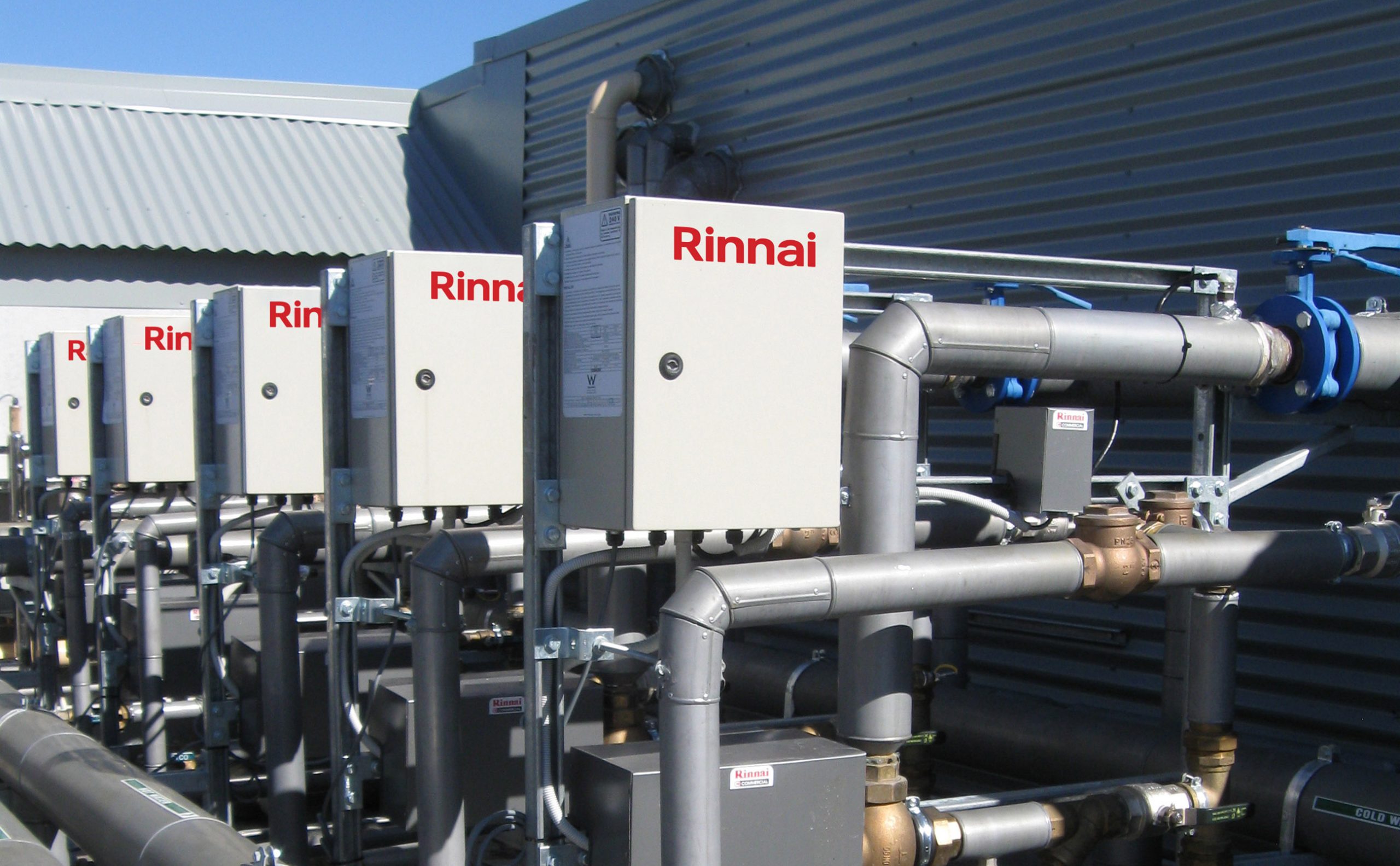 Rinnai Commercial Hot Water Warm Water Valve (outdoors)