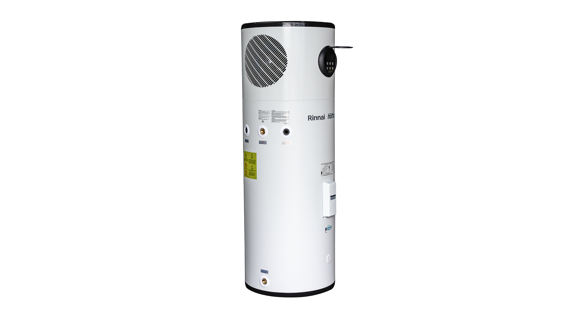Rinnai Hotflo Plus 250L Electric Heat Pump (left)