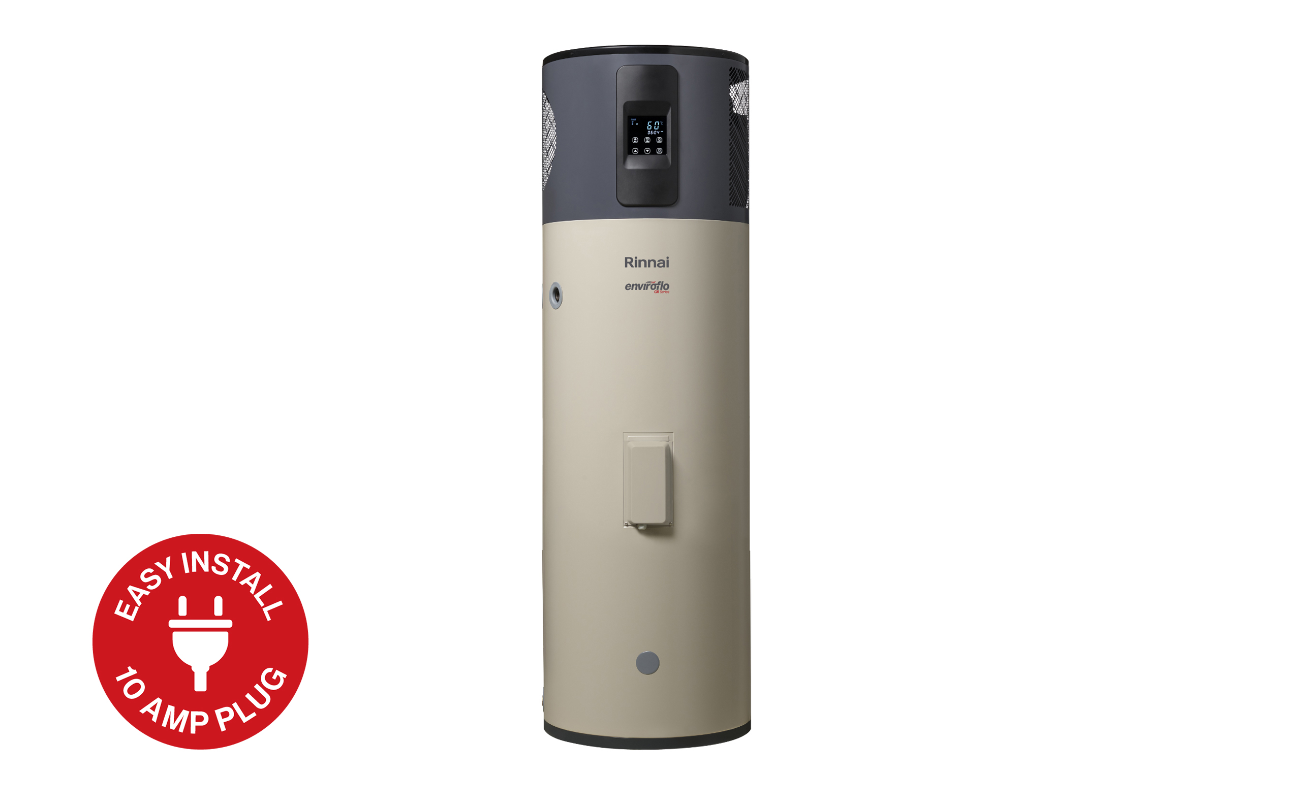 Rinnai Enviroflo GR Series Electric Heat Pump (front)