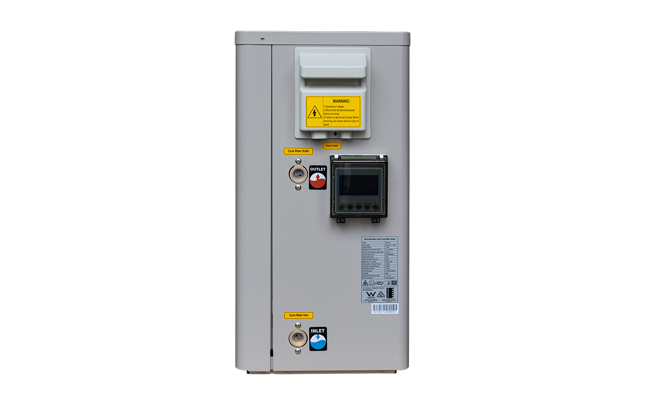 Enviroflo S 7.0kW Split Electric Heat Pump (side)