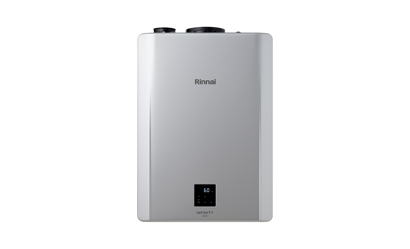 Rinnai Infinity 32 Enviro Gas Continuous Flow Hot Water (front)