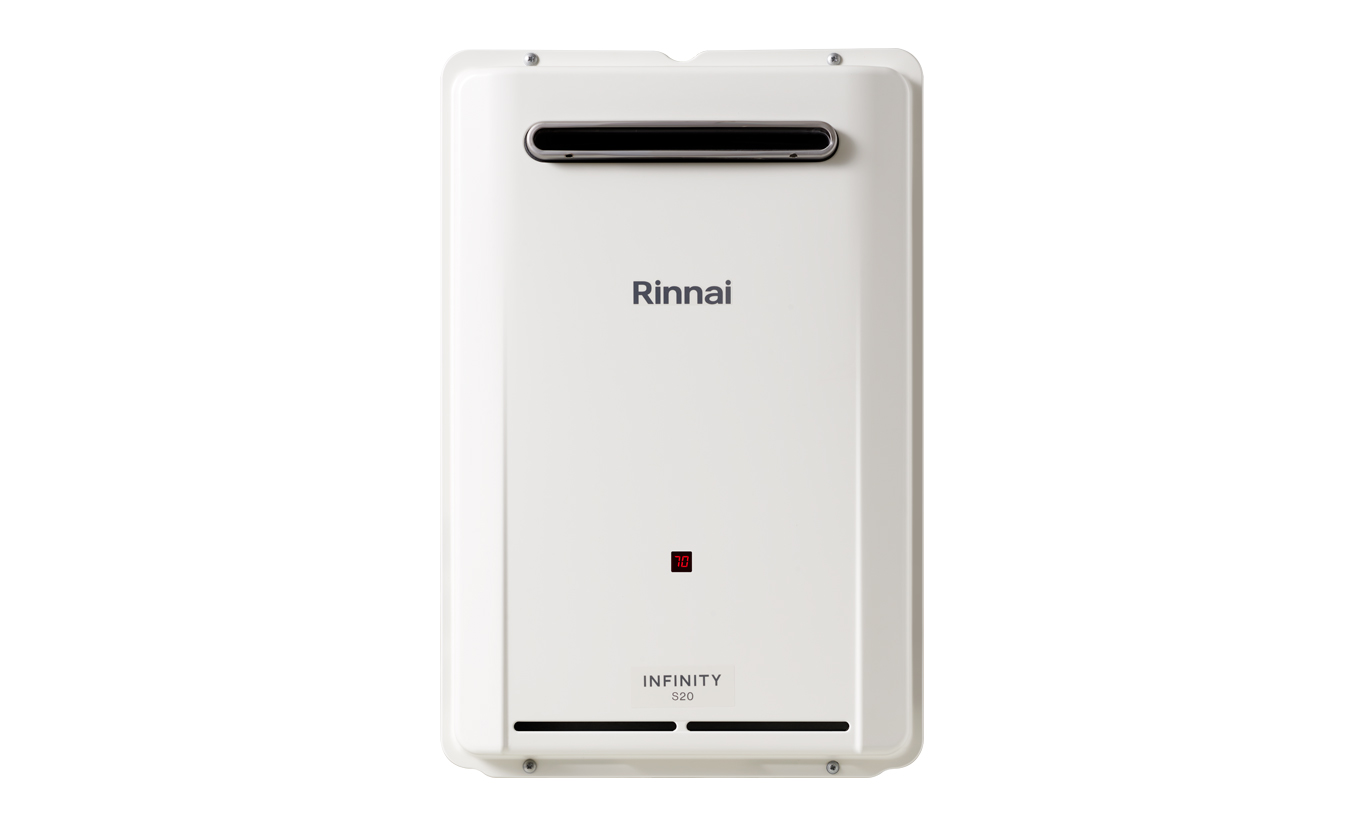 Rinnai Gas Continuous Flow Hot Water S20 Solar Booster (front)