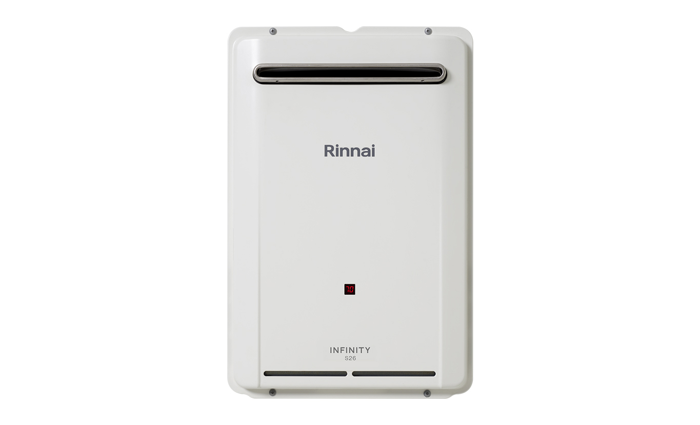 Rinnai Continuous Flow Hot Water S26 Solar Booster (front)