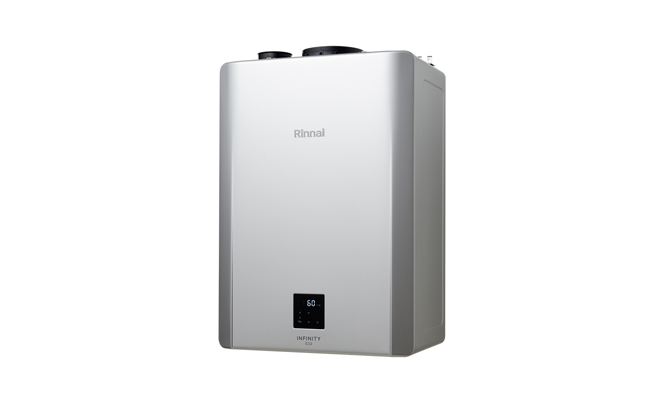 Rinnai Infinity 32 Enviro Gas Continuous Flow Hot Water (right)