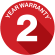 Rinnai 2 Year Warranty