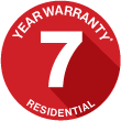 Rinnai 7 Year Warranty