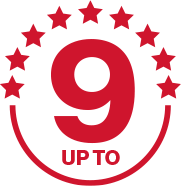 Rinnai - Up to 9 Star Energy Efficiency Rating