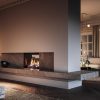 Rinnai LS Series Gas Fire Lifestyle In Situ LS800 Double Sided
