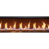 Rinnai Linear LS 1500 Gas Flame Fires Single Sided Burn Media High Flame