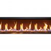 Rinnai Linear LS 1500 Gas Flame Fires Single Sided Burn Media High Flame