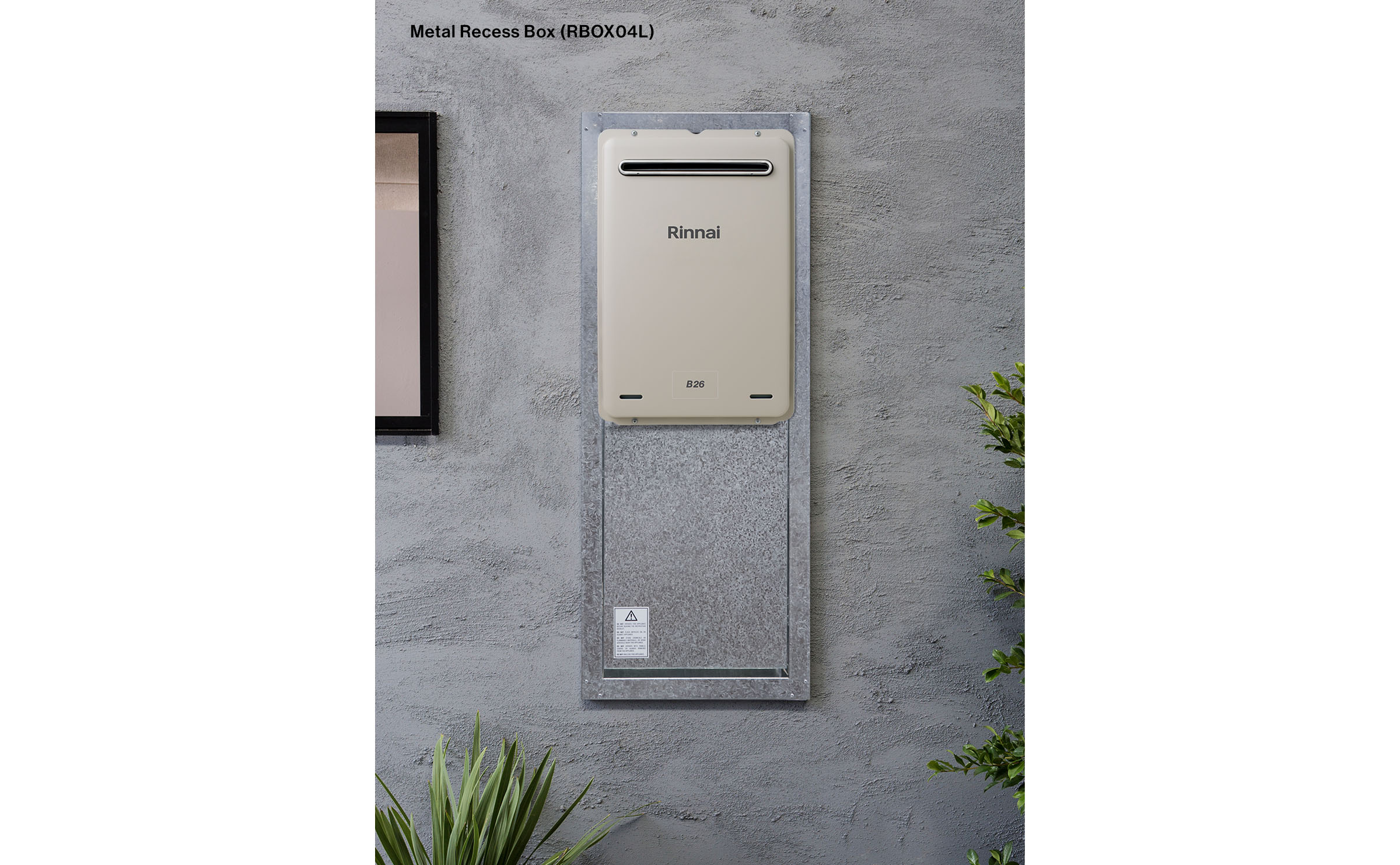 Recess Boxes Rinnai