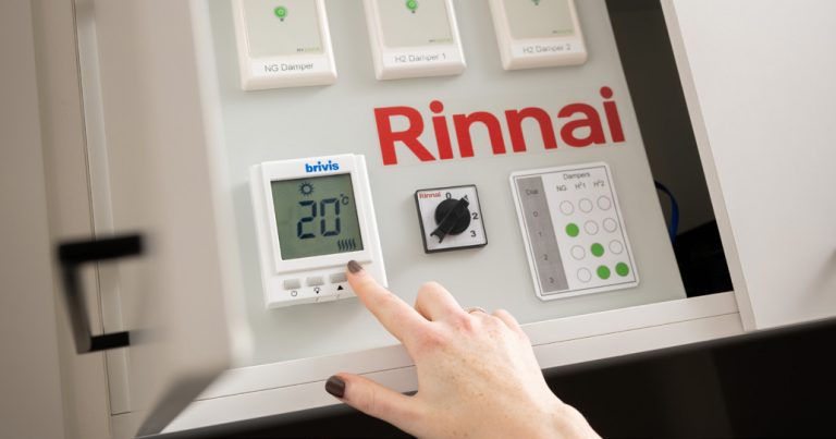 Rinnai / AGIG – HyHome control panel for Hydrogen hot water