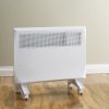 Rinnai PEPH Series 1000w Electric Panel Heater Caster Wheels