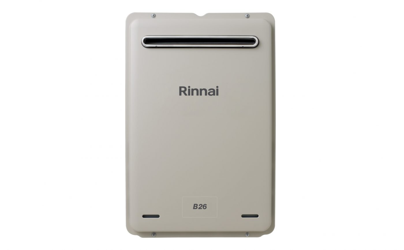 Rinnai B26 Gas Continuous Flow Hot Water System (front)