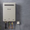 Rinnai B26 Gas Continuous Flow Hot Water System (wall closeup)