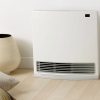 Rinnai Dynamo 15 Convector Portable Gas Heater White insitu wall