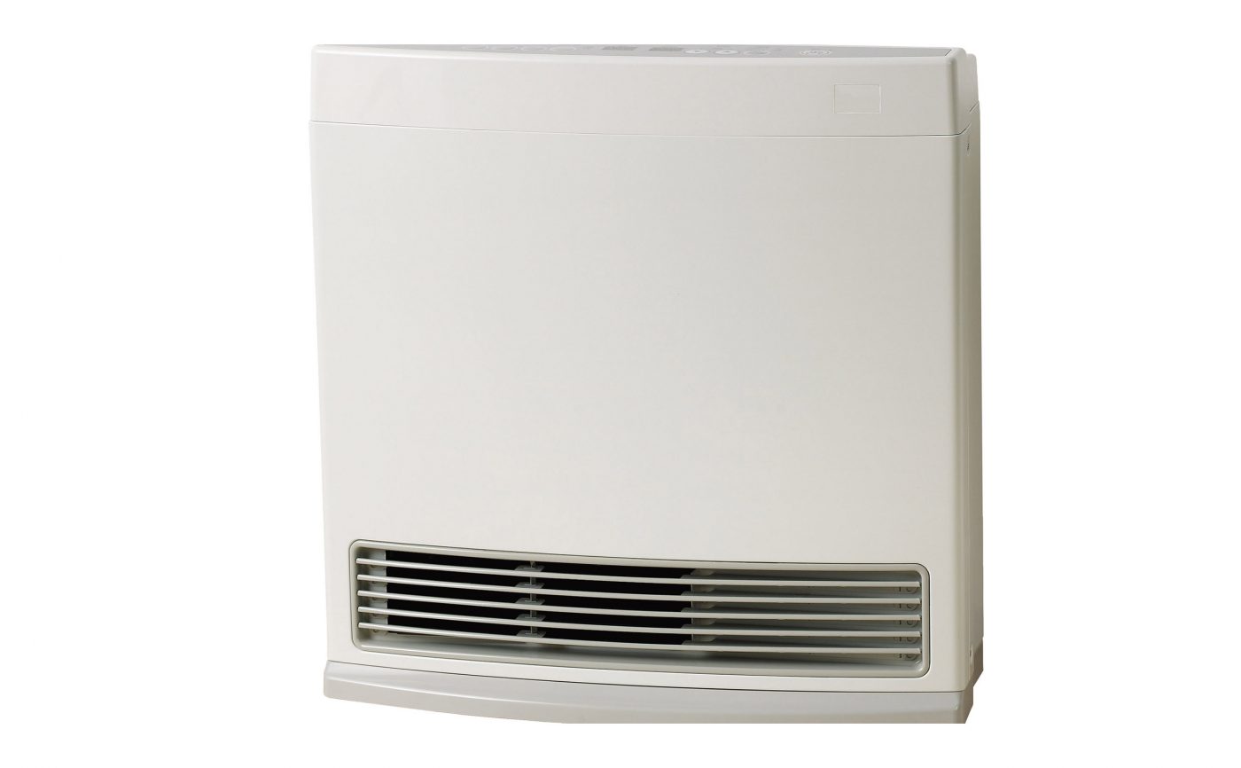 Rinnai Enduro 13 Convector Portable Gas Heaters White Angle Right