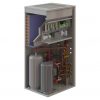 Rinnai Geoflo Hybrid Geothermal Heat Pump Perspective Internal Components angle top left cutout