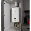 Rinnai Infinity CF 28i Internal in cupboard with flue