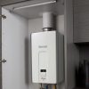 Rinnai Infinity CF 28i Internal in cupboard with flue