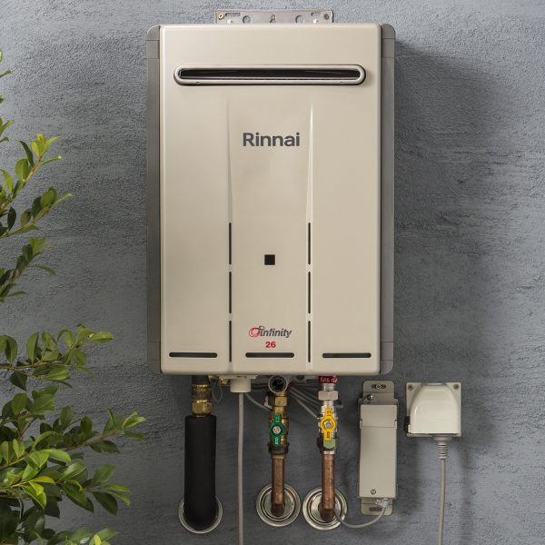 Infinity 26 Touch Continuous Flow Hot Water System Rinnai Australia