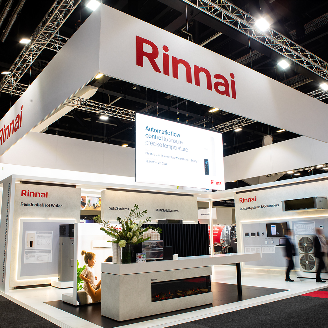 Rinnai stand at ARBS 2024
