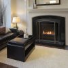Rinnai Sapphire Built-In Premium Classic Gas Fire insitu lifestyle familyroom