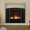 Rinnai Sapphire Built-In Premium Classic Gas Fire insitu lifestyle familyroom fireplace silver lining 2