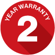 Rinnai 2 Year Warranty