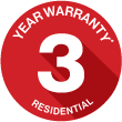 Rinnai 3 Year Warranty